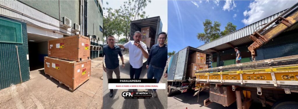 Parauapebas recebe dois novos aparelhos de raio-X; equipamento atenderá zona rural pela primeira vez, diz prefeito